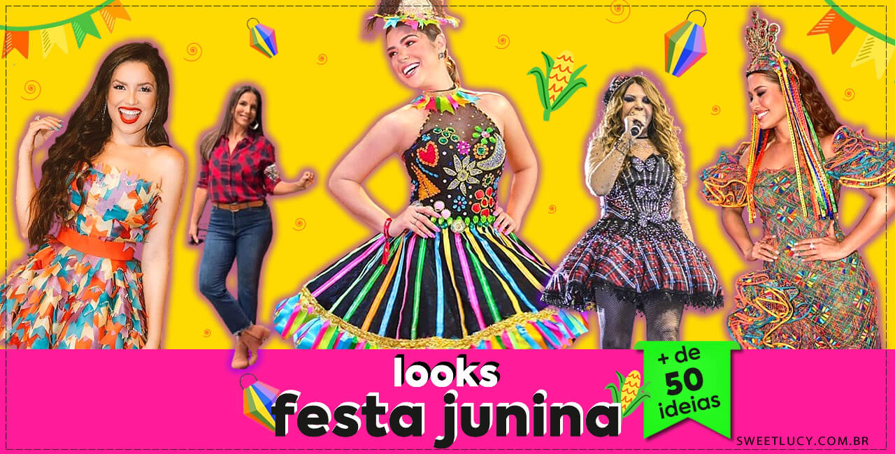 looks femininos festa junina tendencia sao joao